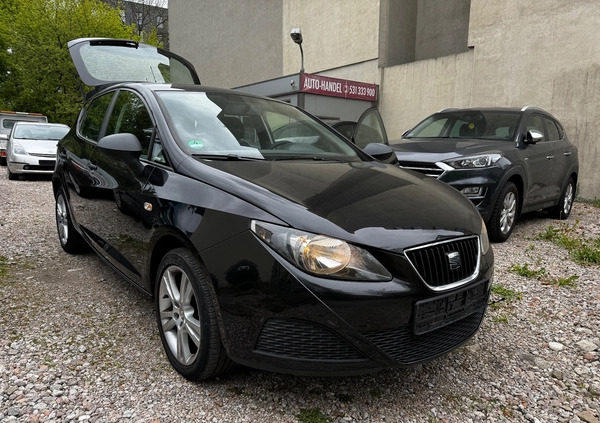 Seat Ibiza cena 15800 przebieg: 128000, rok produkcji 2009 z Łódź małe 79